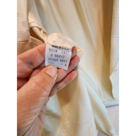 Vintage Levi's Menswear Textured Woven Blazer - Made in USA  24”‎ PTP 30” L 70s - Picture 4 of 8